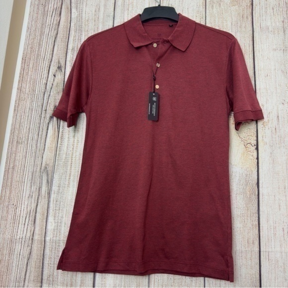 Hickey Free Mens Polo cotton shirt size Small